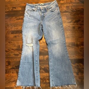 AVA&VIV flare high rise jeans